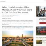What Locals Love about Des Moines, IA and Why You’ll Want to Call This City Your Home